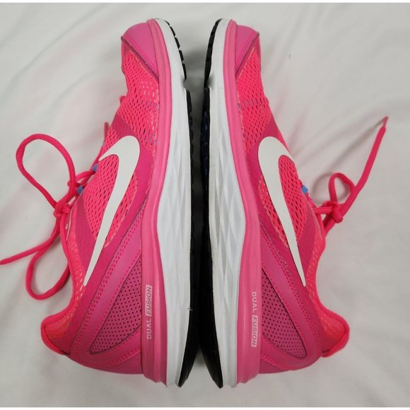 Nike Women's Sz. 9.5 Dual Fusion Run 3 Athletic Sneakers In PINK - Picture 5 of 7